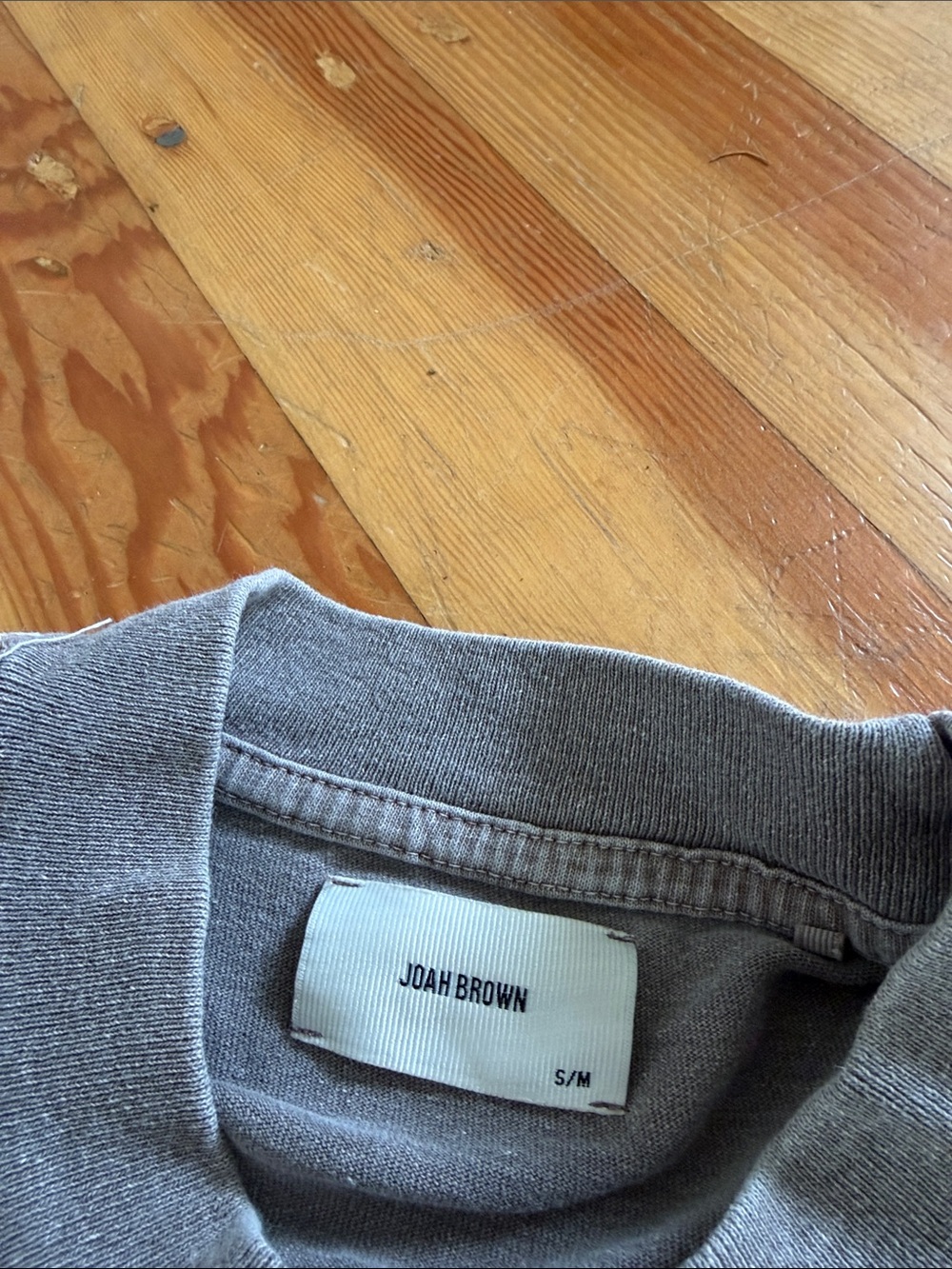 Joah Brown Oversized Long Sleeve Tee S/M - Picture 4 of 5